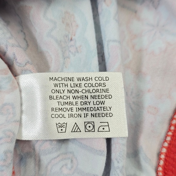 Coolibar Sun Protection Tunic Top Women M St Lucia Floral Print 3/4 Sleeve - Picture 9 of 11